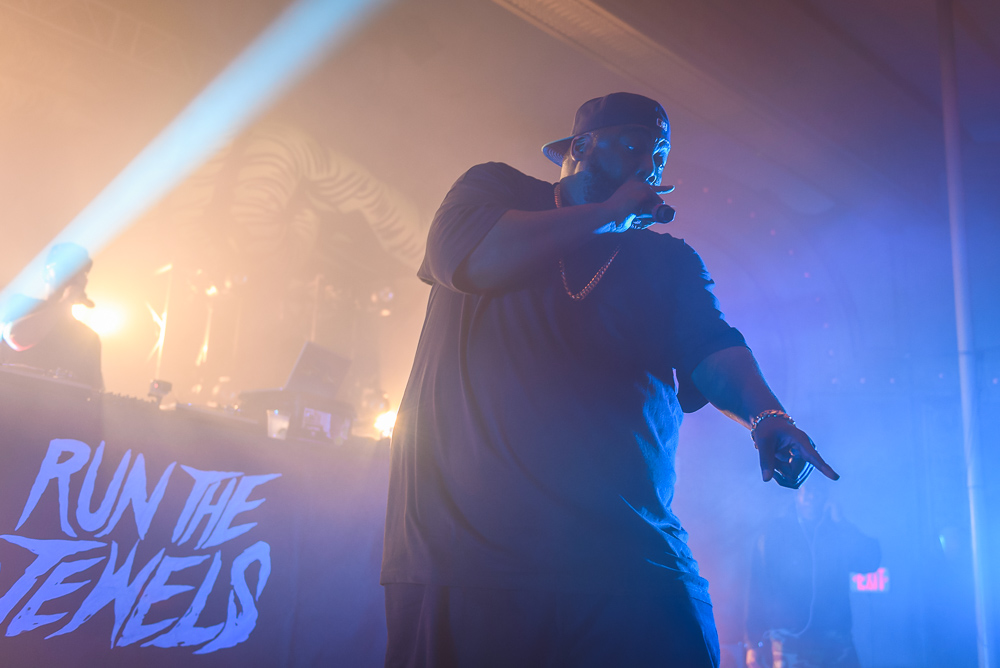 Run The Jewels, Crystal Ballroom, photo by Jeff Ryan