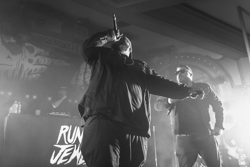 Run The Jewels, Crystal Ballroom, photo by Jeff Ryan