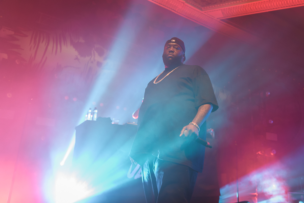Run The Jewels, Crystal Ballroom, photo by Jeff Ryan