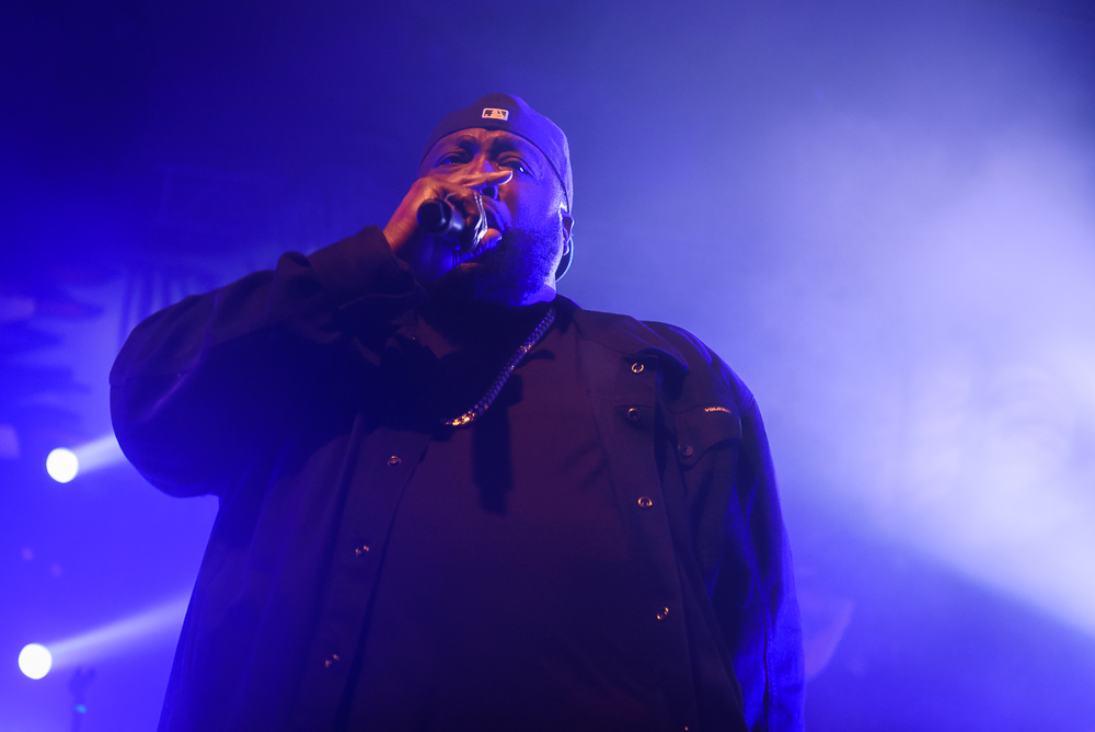 Run The Jewels, Crystal Ballroom, photo by Jeff Ryan