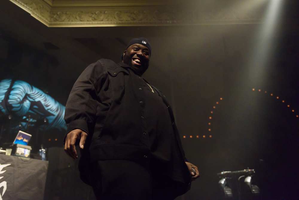 Run The Jewels, Crystal Ballroom, photo by Jeff Ryan