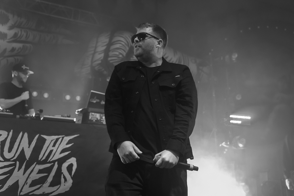 Run The Jewels, Crystal Ballroom, photo by Jeff Ryan