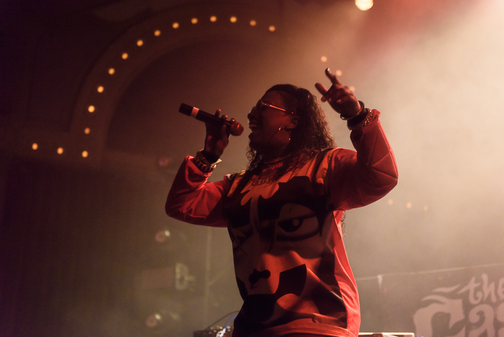 Gangsta Boo, Crystal Ballroom, photo by Jeff Ryan