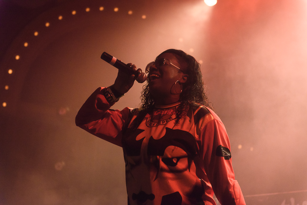 Gangsta Boo, Crystal Ballroom, photo by Jeff Ryan
