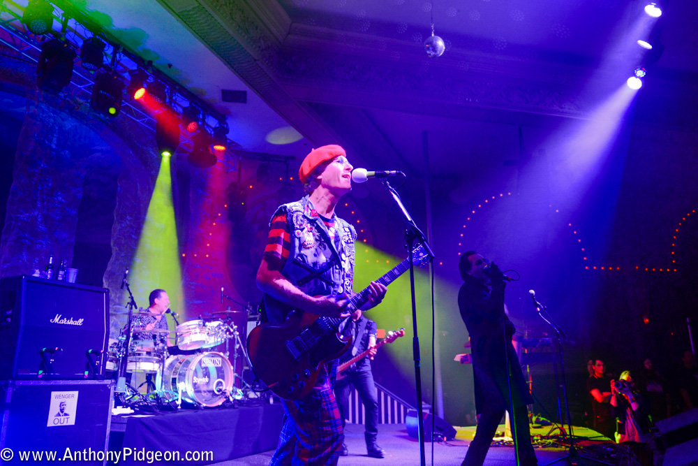 The Damned, Crystal Ballroom, photo by Anthony Pidgeon
