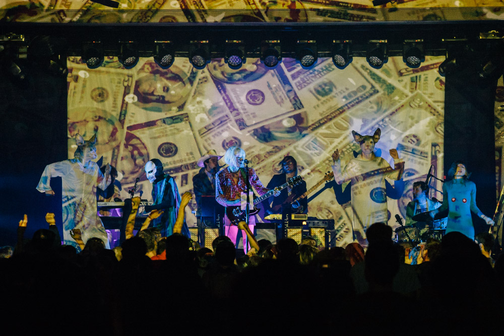 of Montreal, Wonder Ballroom, photo by Blake Sourisseau