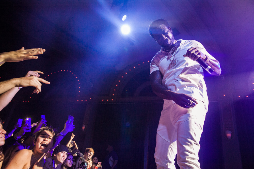Gucci Mane, Crystal Ballroom, photo by Tojo Andrianarivo