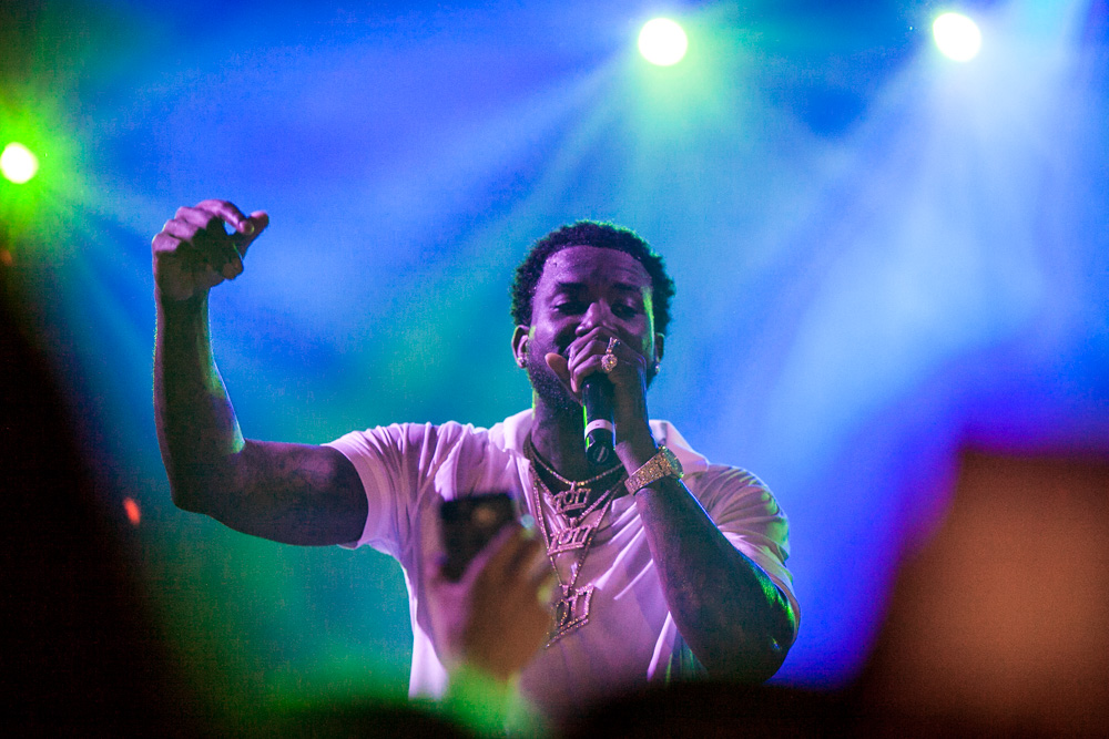 Gucci Mane, Crystal Ballroom, photo by Tojo Andrianarivo