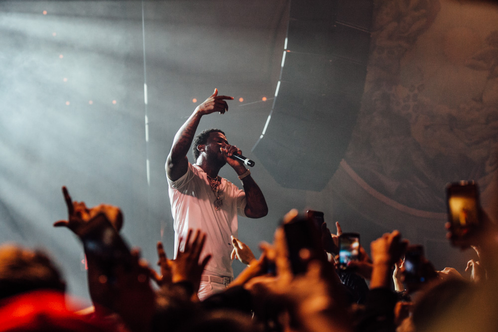 Gucci Mane, Crystal Ballroom, photo by Tojo Andrianarivo