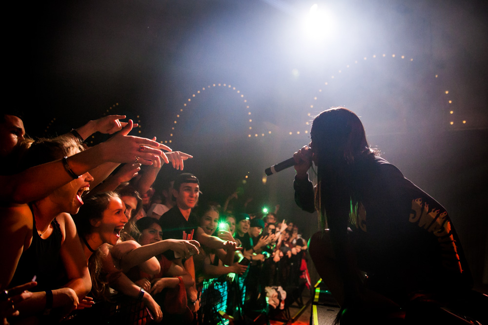 Dreezy, Crystal Ballroom, photo by Tojo Andrianarivo