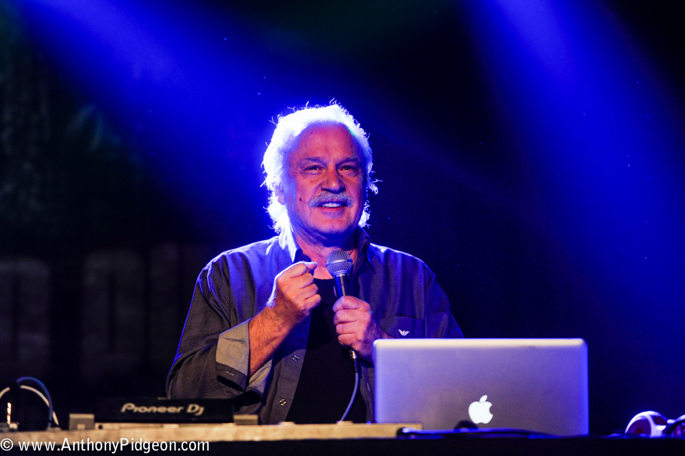 Giorgio Moroder, Roseland Theater, photo by Anthony Pidgeon