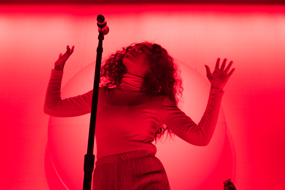 Solange, Arlene Schnitzer Concert Hall, Soul'd Out Music Festival, photo by Kai Hayashi