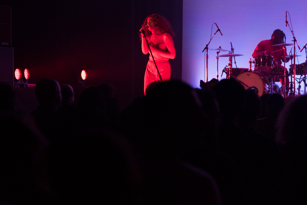 Solange, Arlene Schnitzer Concert Hall, Soul'd Out Music Festival, photo by Kai Hayashi