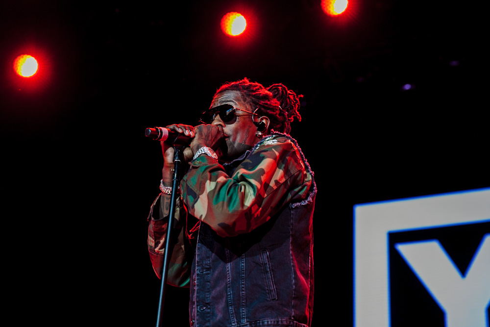 Young Thug, Sunlight Supply Amphitheater, photo by Tojo Andrianarivo