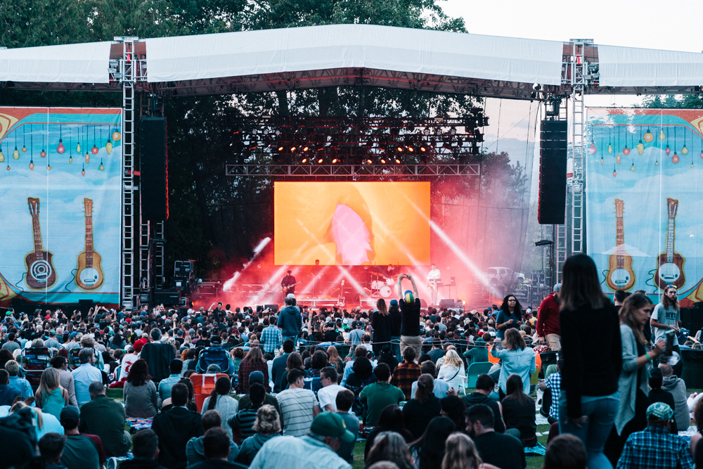 Tycho, Edgefield Amphitheater, photo by Blake Sourisseau