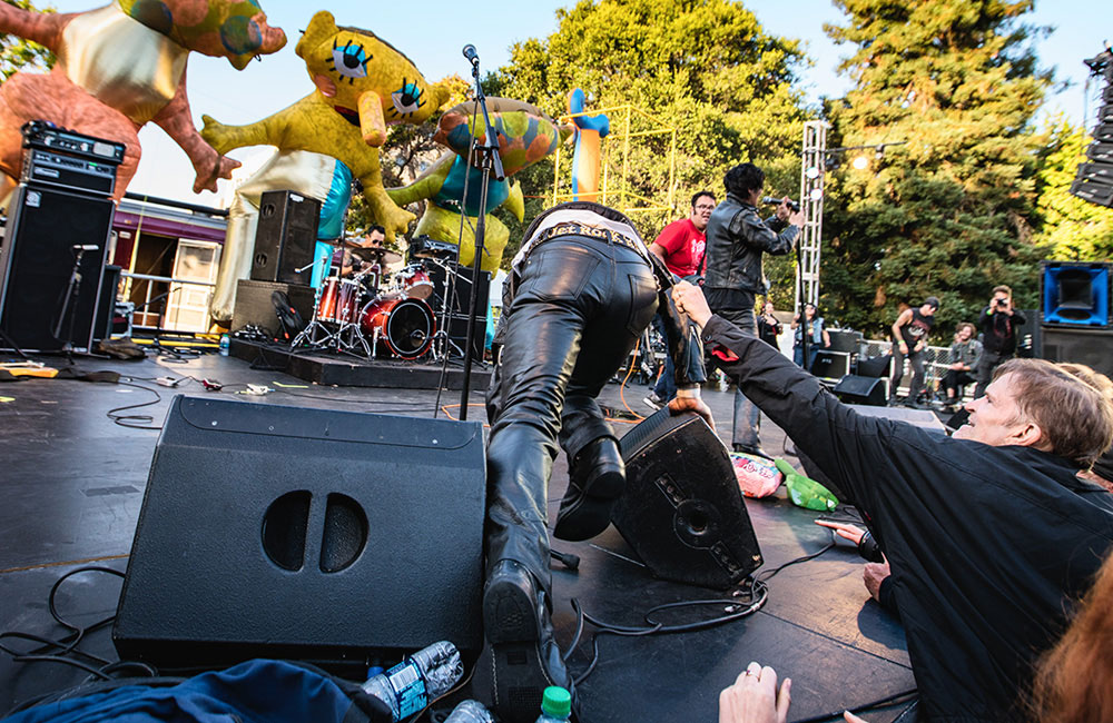 Guitar Wolf, Burger Boogaloo, photo by Autumn Andel
