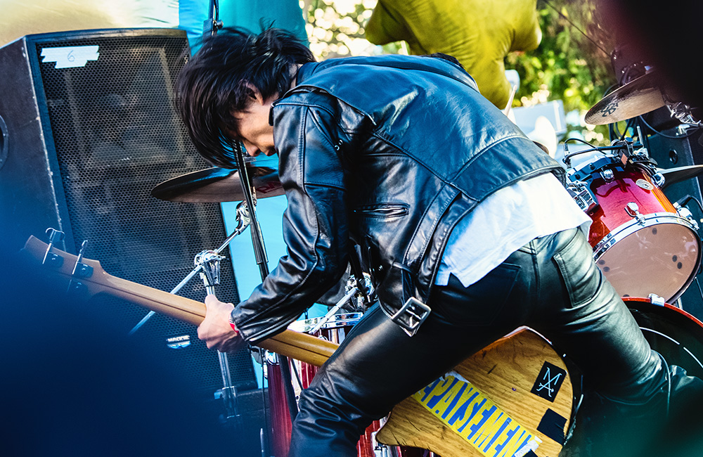 Guitar Wolf, Burger Boogaloo, photo by Autumn Andel