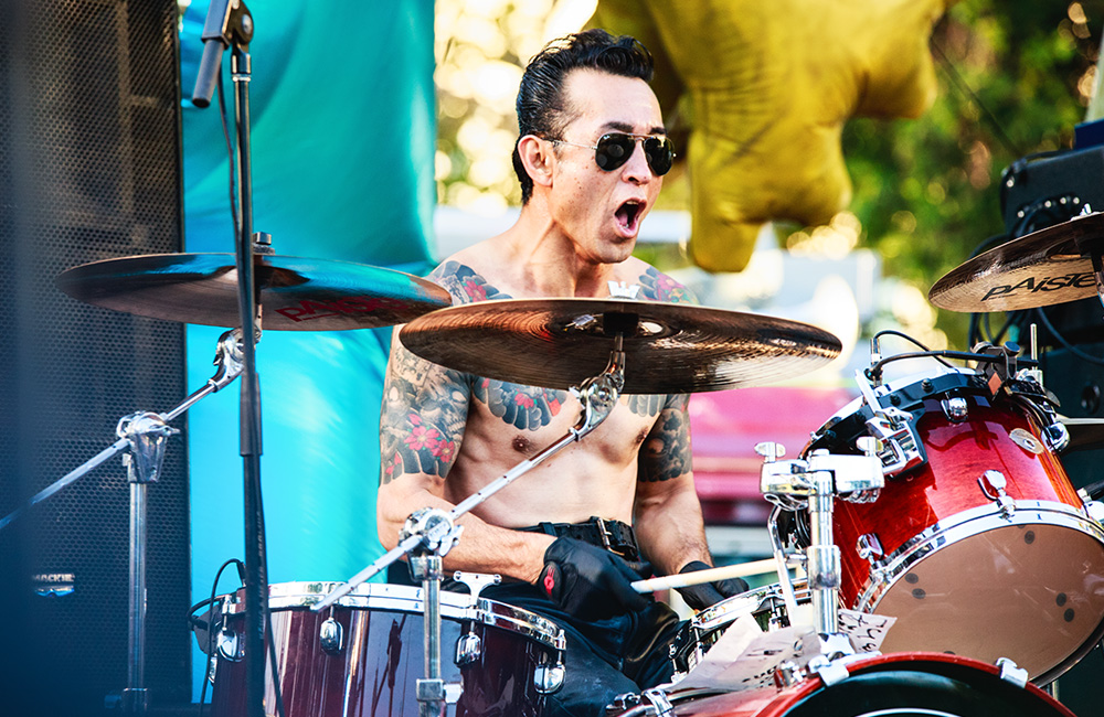 Guitar Wolf, Burger Boogaloo, photo by Autumn Andel