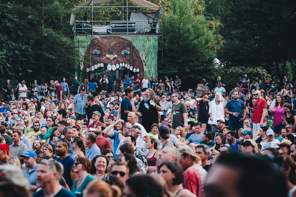 Cake, Edgefield Amphitheater, photo by Blake Sourisseau