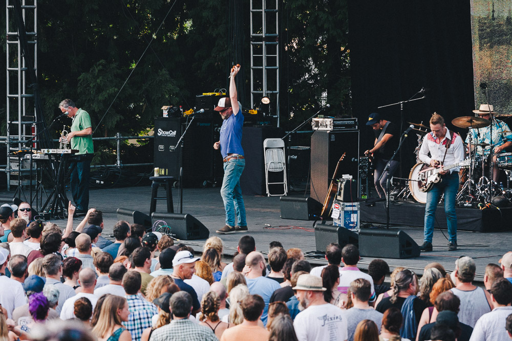 Cake, Edgefield Amphitheater, photo by Blake Sourisseau