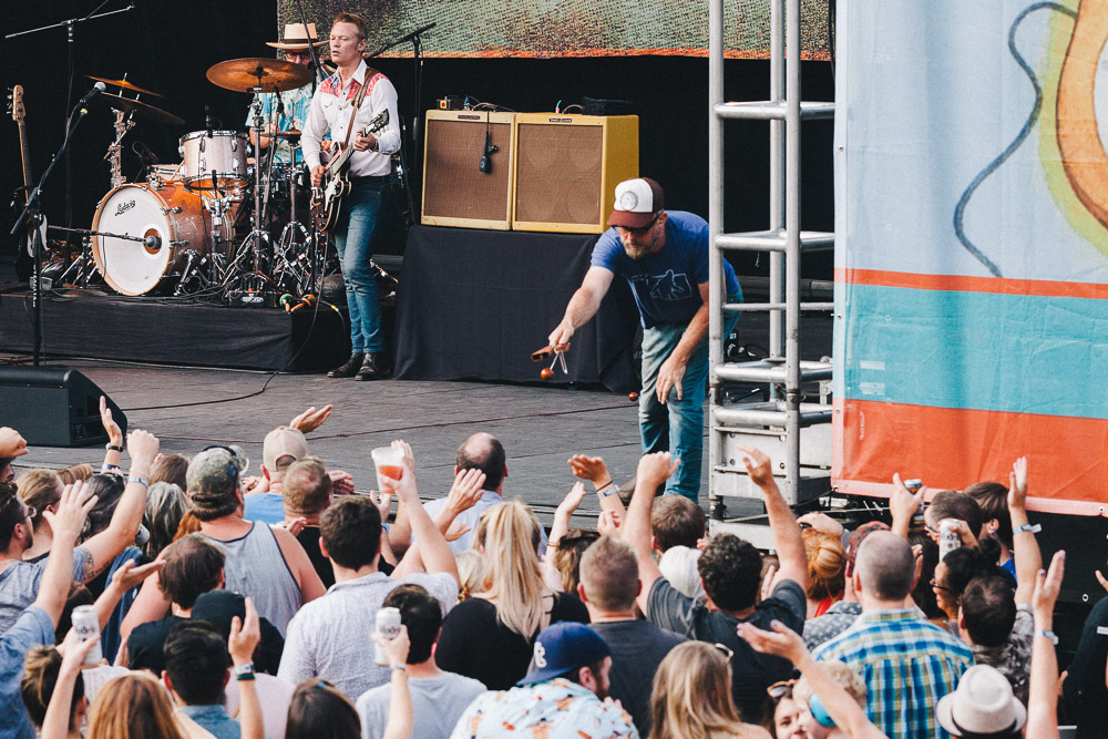 Cake, Edgefield Amphitheater, photo by Blake Sourisseau