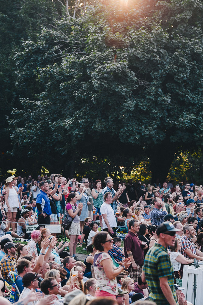 Cake, Edgefield Amphitheater, photo by Blake Sourisseau