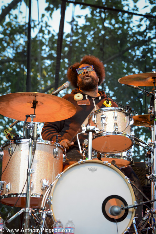 The Roots, Questlove, Edgefield Amphitheater, photo by Anthony Pidgeon