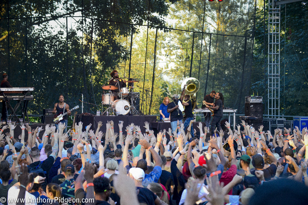The Roots, Questlove, Edgefield Amphitheater, photo by Anthony Pidgeon