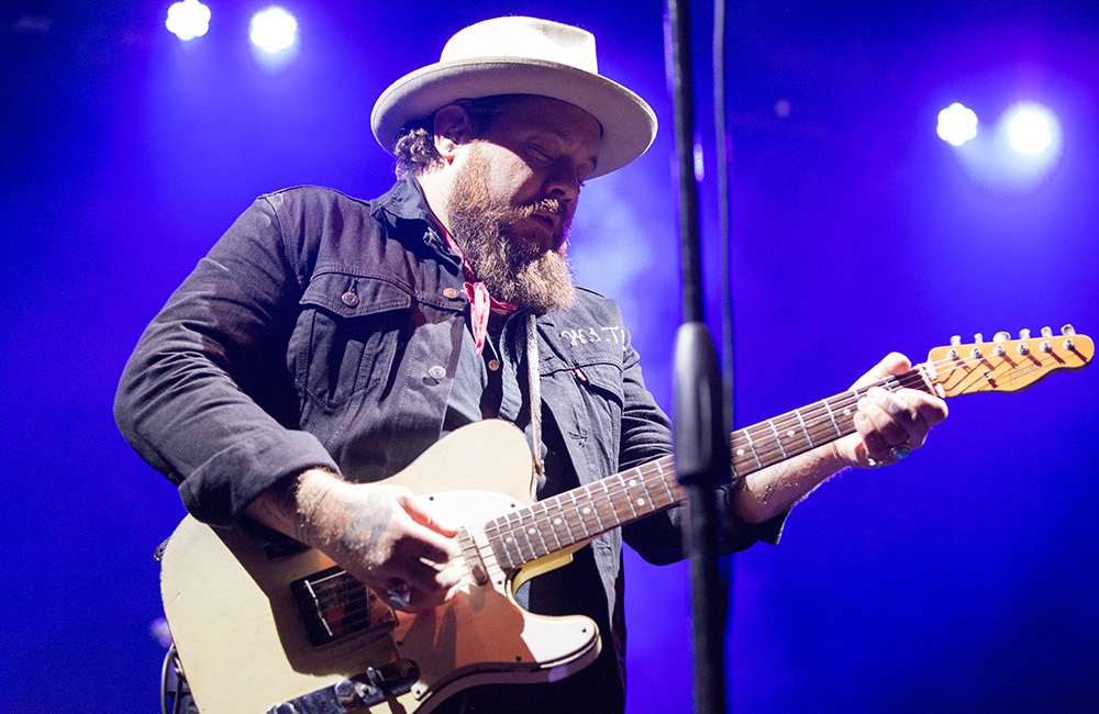 Nathaniel Rateliff, Pioneer Courthouse Square, 94.7 FM, photo by Joe Duquette