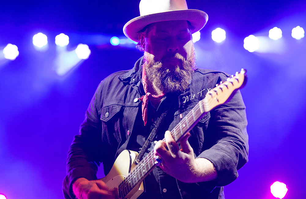 Nathaniel Rateliff, Pioneer Courthouse Square, 94.7 FM, photo by Joe Duquette