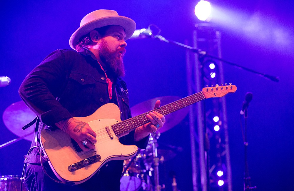 Nathaniel Rateliff, Pioneer Courthouse Square, 94.7 FM, photo by Joe Duquette