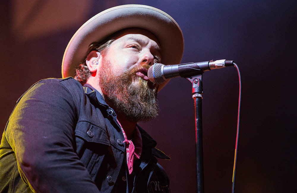 Nathaniel Rateliff, Pioneer Courthouse Square, 94.7 FM, photo by Joe Duquette
