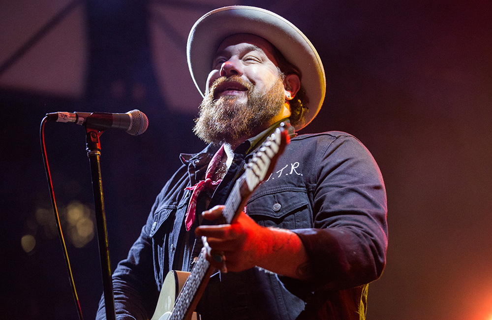 Nathaniel Rateliff, Pioneer Courthouse Square, 94.7 FM, photo by Joe Duquette