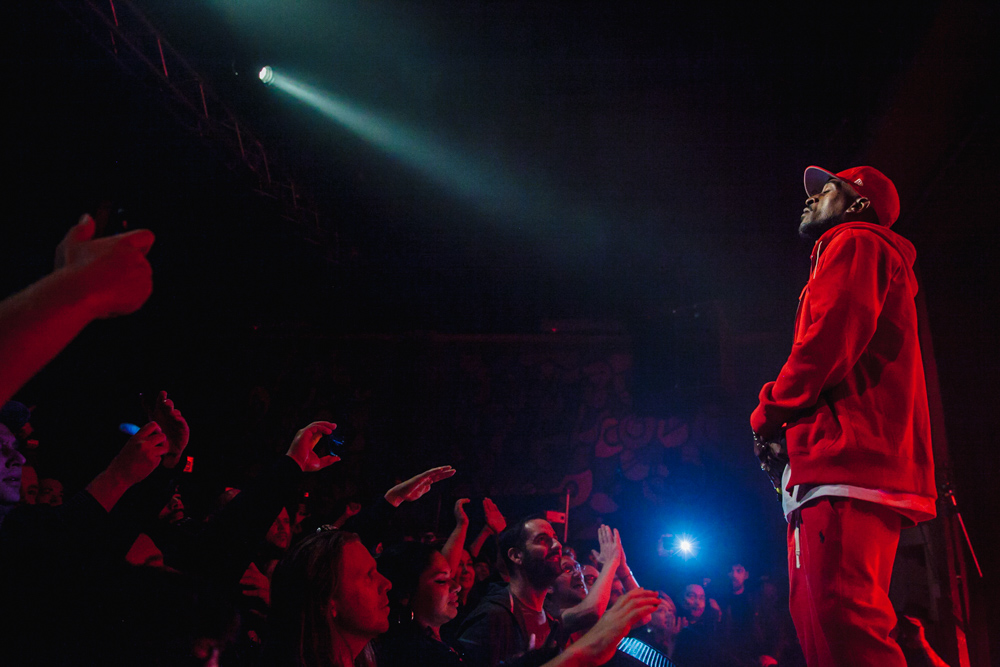 Rakim, Wonder Ballroom, photo by Tojo Andrianarivo