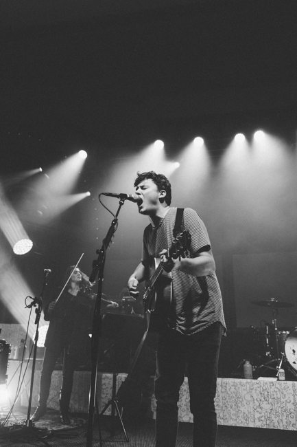 The Front Bottoms, Crystal Ballroom, photo by Daniel Stindt
