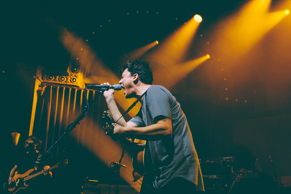 The Front Bottoms, Crystal Ballroom, photo by Daniel Stindt
