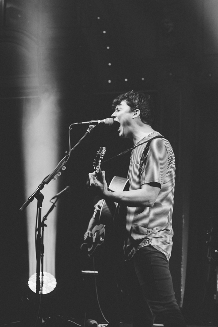 The Front Bottoms, Crystal Ballroom, photo by Daniel Stindt