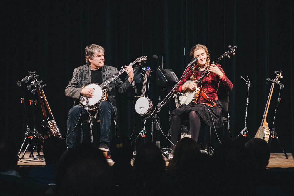 Bela Fleck, Abigail Washburn, The Shedd Institute, photo by Blake Sourisseau