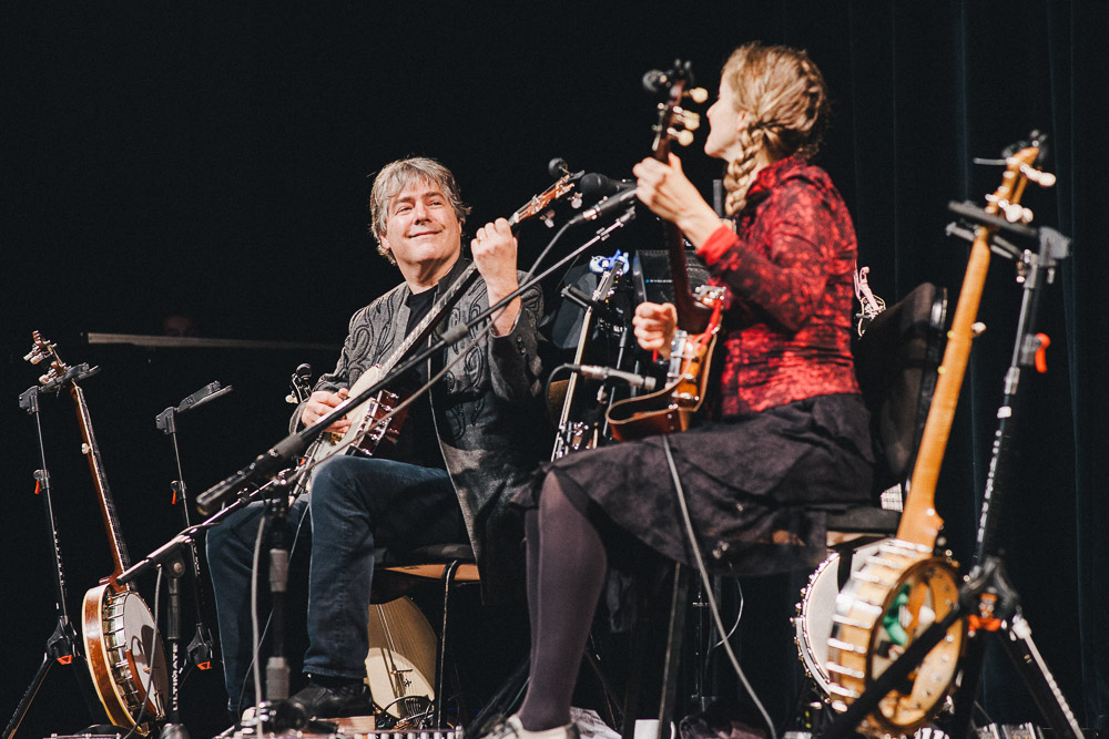 Bela Fleck, Abigail Washburn, The Shedd Institute, photo by Blake Sourisseau