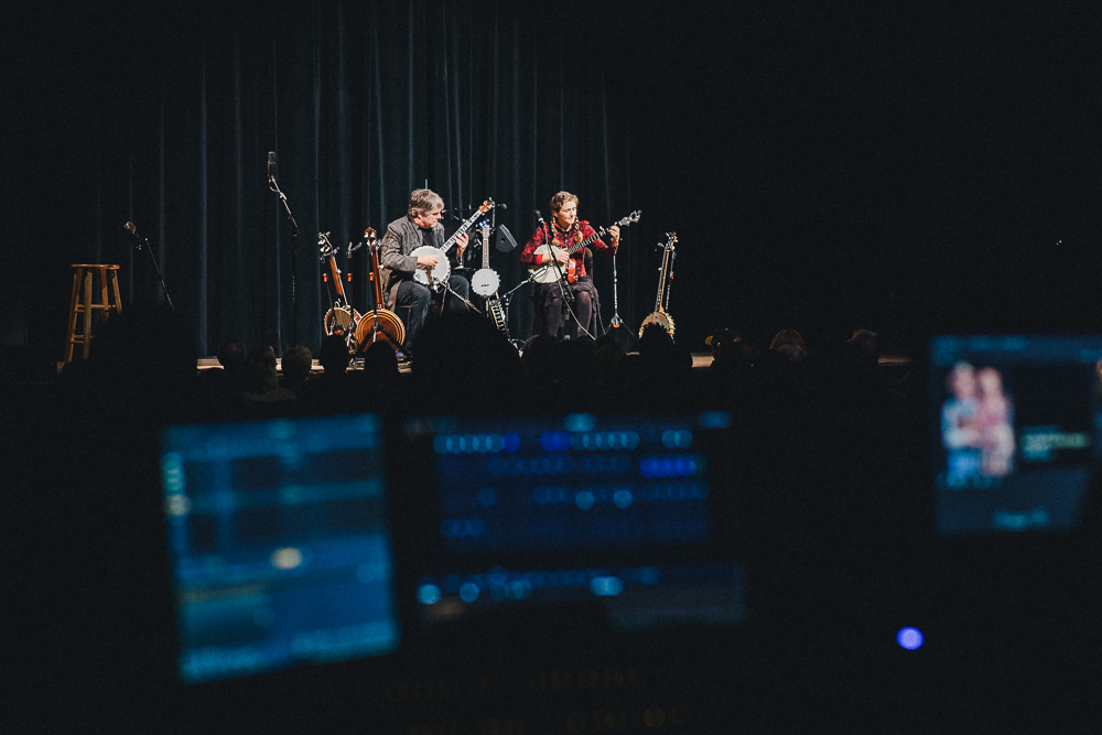 Bela Fleck, Abigail Washburn, The Shedd Institute, photo by Blake Sourisseau