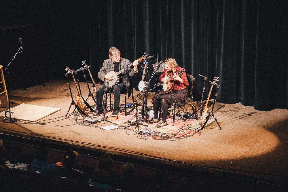 Bela Fleck, Abigail Washburn, The Shedd Institute, photo by Blake Sourisseau