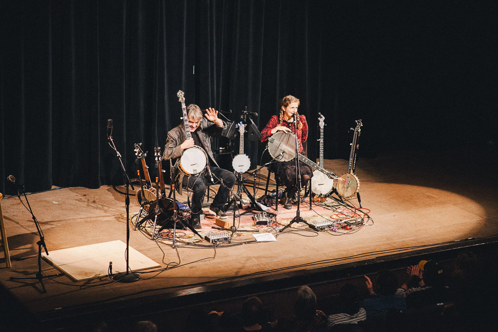 Bela Fleck, Abigail Washburn, The Shedd Institute, photo by Blake Sourisseau