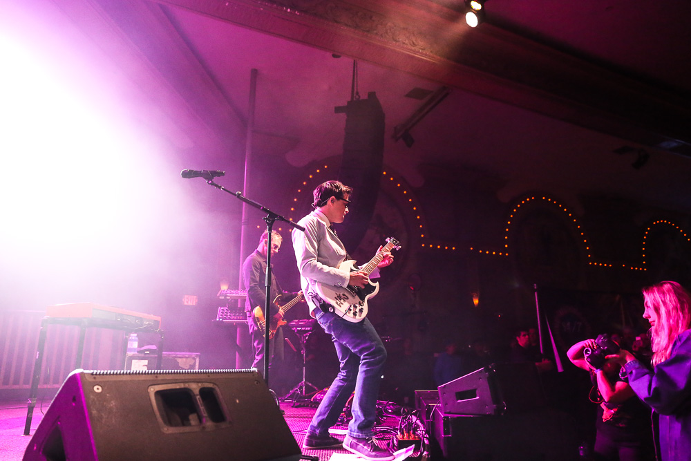 Weezer, Crystal Ballroom, photo by Sydnie Kobza