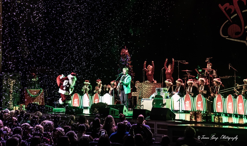 Brian Setzer Orchestra, Arlene Schnitzer Concert Hall, photo by James Kemp
