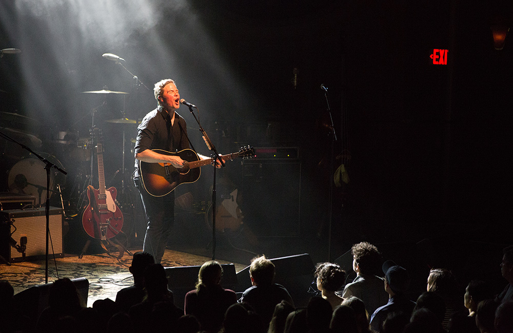 Josh Ritter, Crystal Ballroom, photo by Joe Duquette