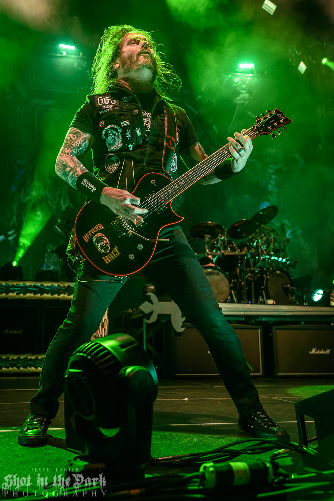 Slayer, Pacific Coliseum, photo by Jesse Lanier