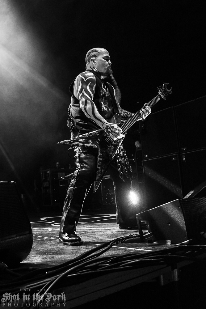 Slayer, Pacific Coliseum, photo by Jesse Lanier