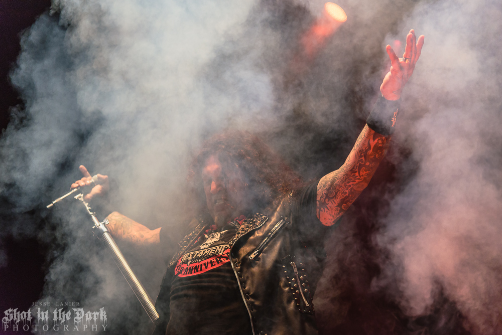 Testament, Pacific Coliseum, photo by Jesse Lanier