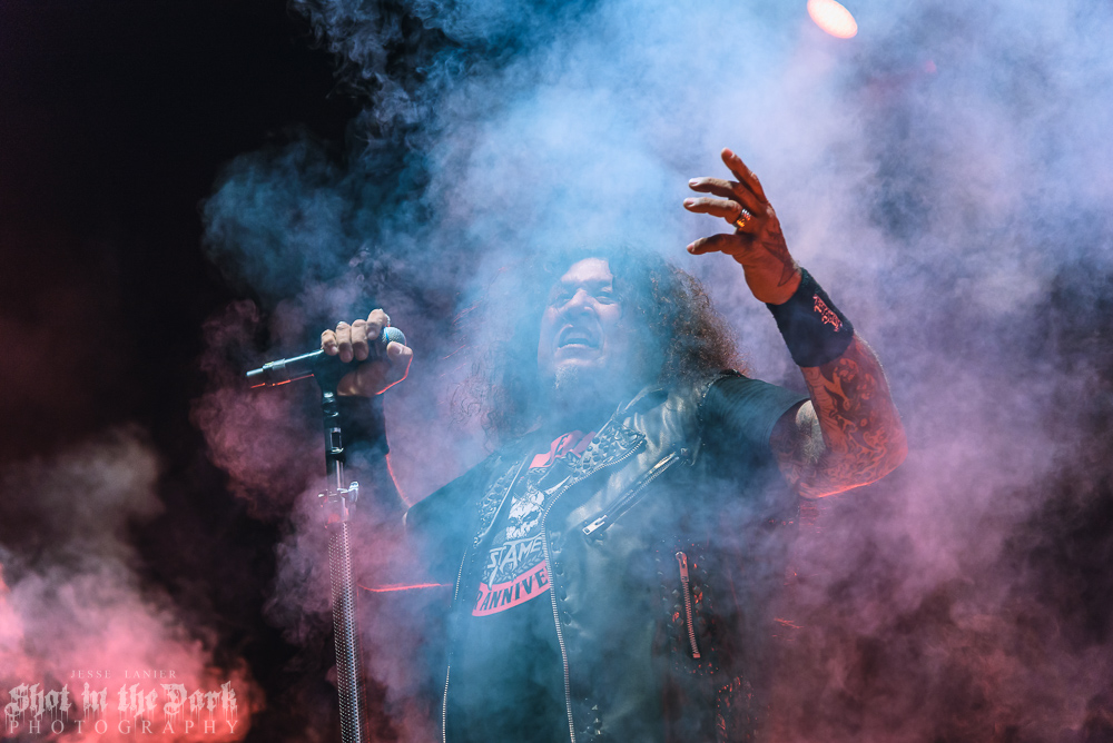 Testament, Pacific Coliseum, photo by Jesse Lanier