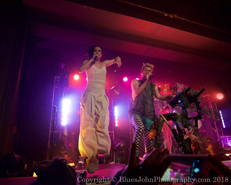 Sofi Tukker, Wonder Ballroom, photo by John Alcala
